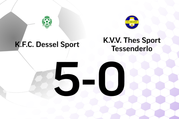 Dessel Sport overklast THES Sport