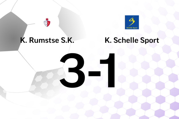 Rumst verslaat Schelle Sport B na hattrick R. Nunes Soares