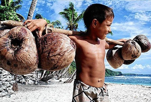 samoa kinderen zwart