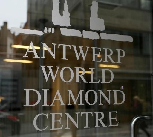 Antwerpse diamanthandel gedaald in 2012